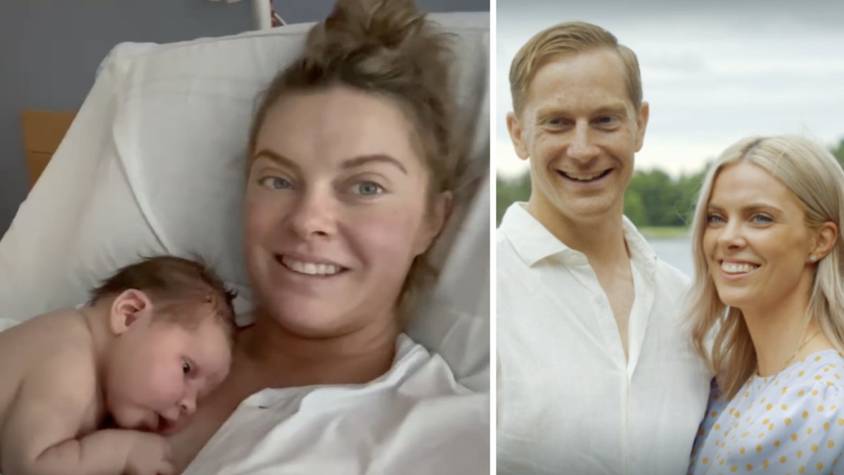 Arvid och Ida från "Gift vid första ögonkastet" 2023 har fått en liten dotter!