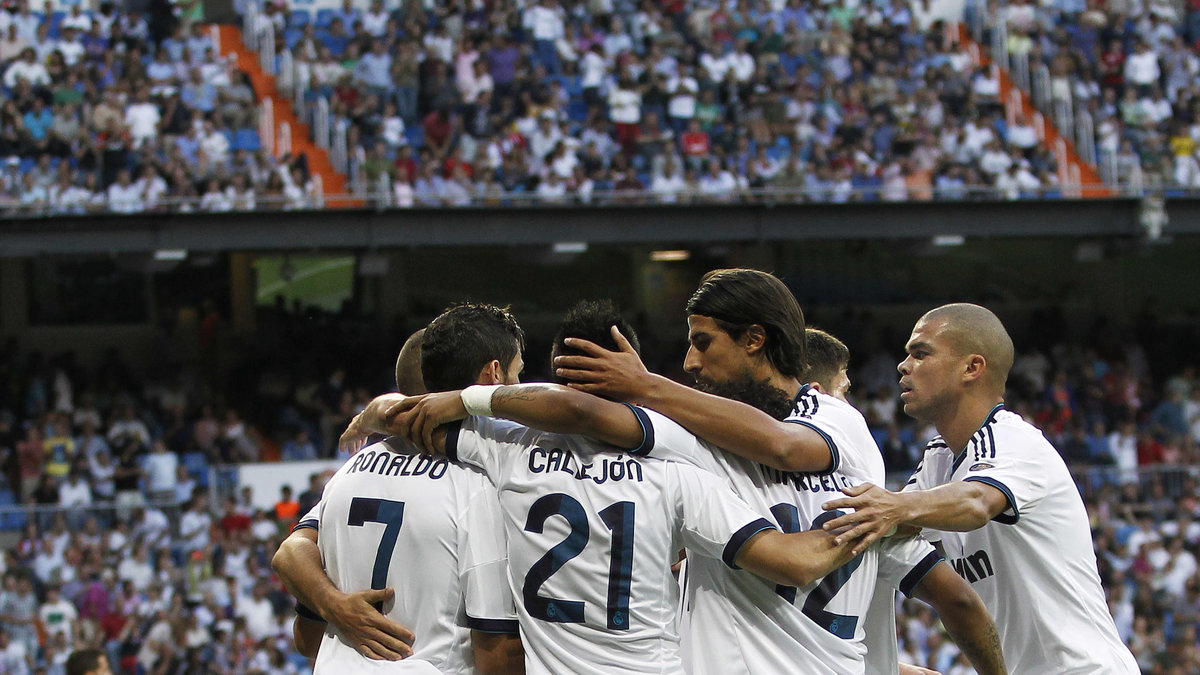 Real Madrid knep säsongens första trepoängare.