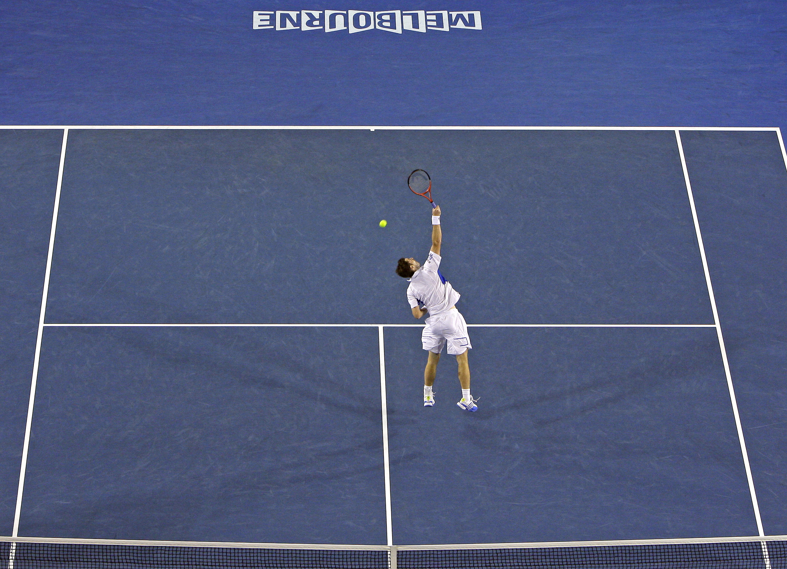 Andy Murray, Roger Federer, Jo-Wilfried Tsonga, Marin Cilic, Australian Open
