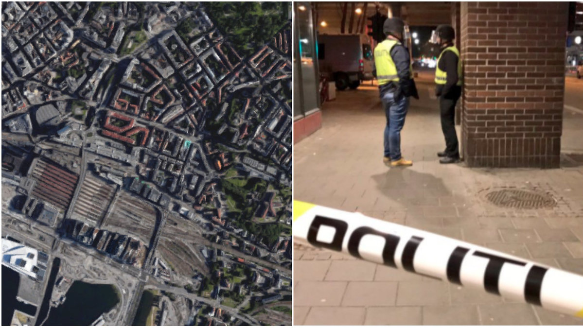 Ett "bombliknande objekt" hittades i Grønland, Oslo, natten till söndag. 