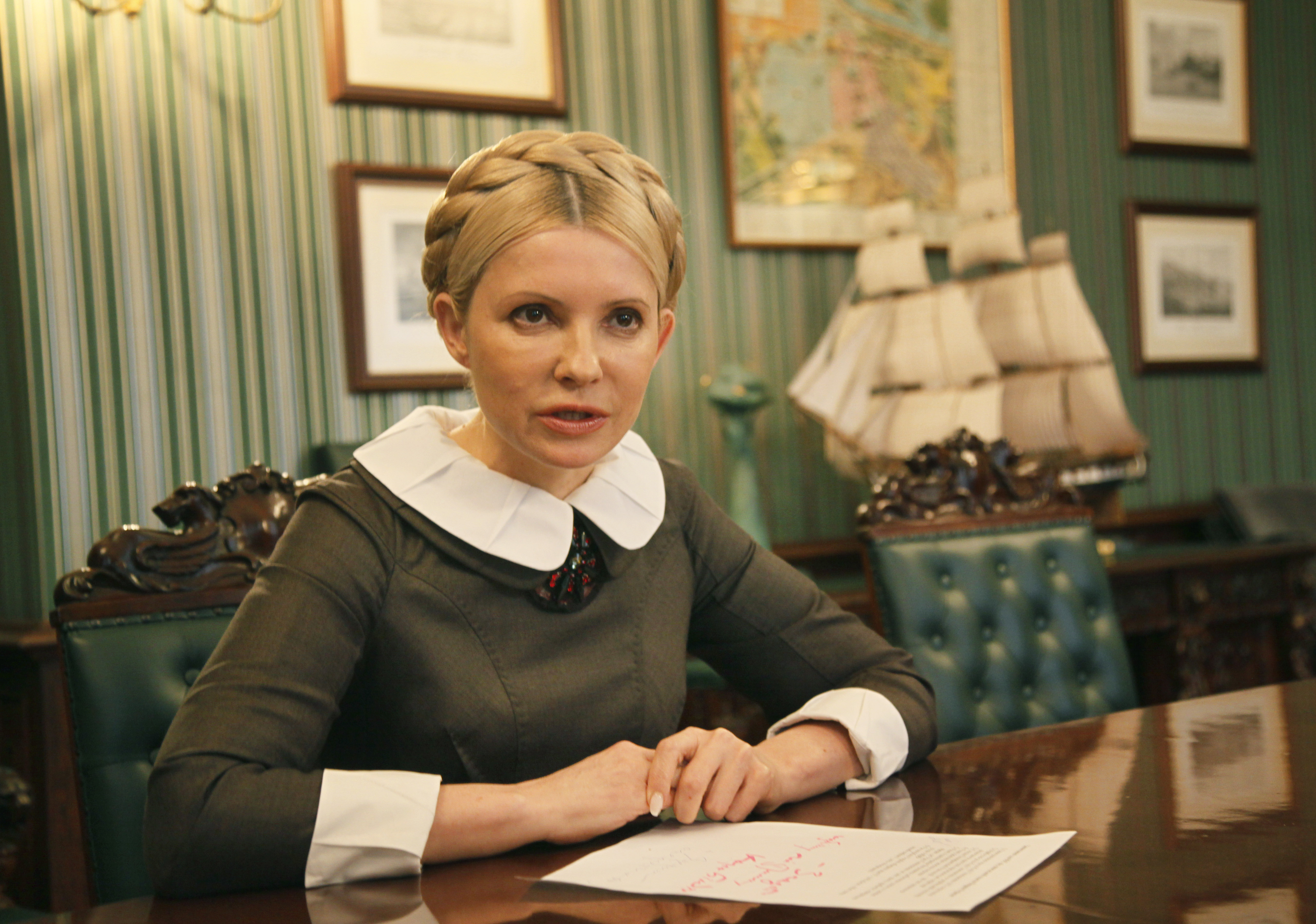 Ex-presidenten Julia Tymosjenko dömdes till sju års fängelse tidigare i höst.