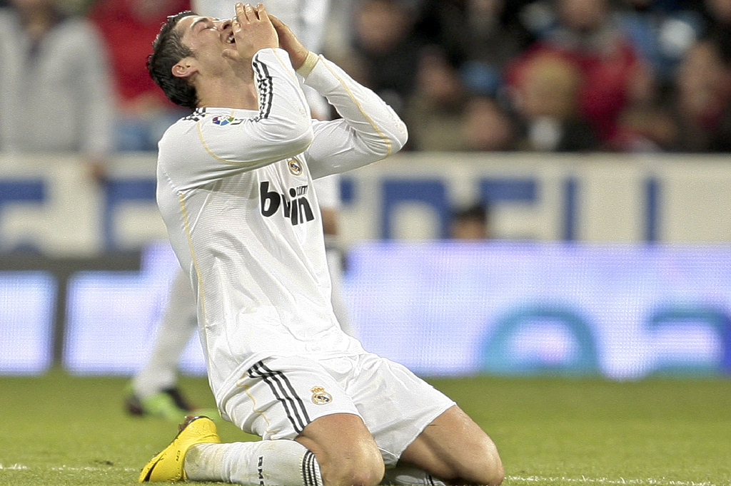 Cristiano Ronaldo, Malaga, Real Madrid