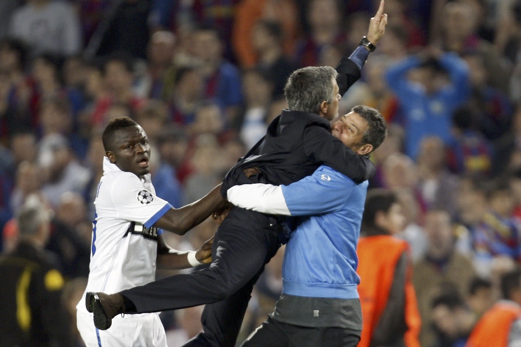 José Mourinho stod för årets taktiska bragd i matchen mot Barcelona.