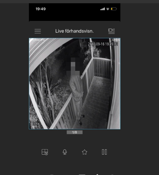 Isabella Löwengrip är utsatt för en stalker Isabella Löwengrip är utsatt för en stalker