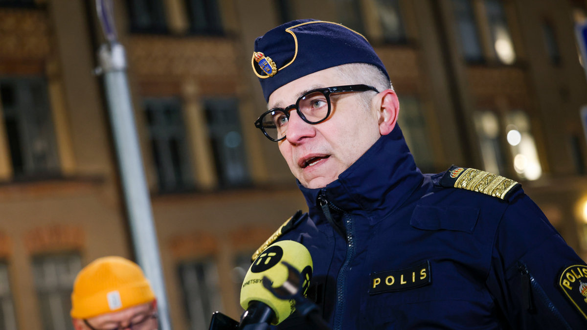 Rikspolischef Anders Thornberg tillträdde posten 2018. Arkivbild.