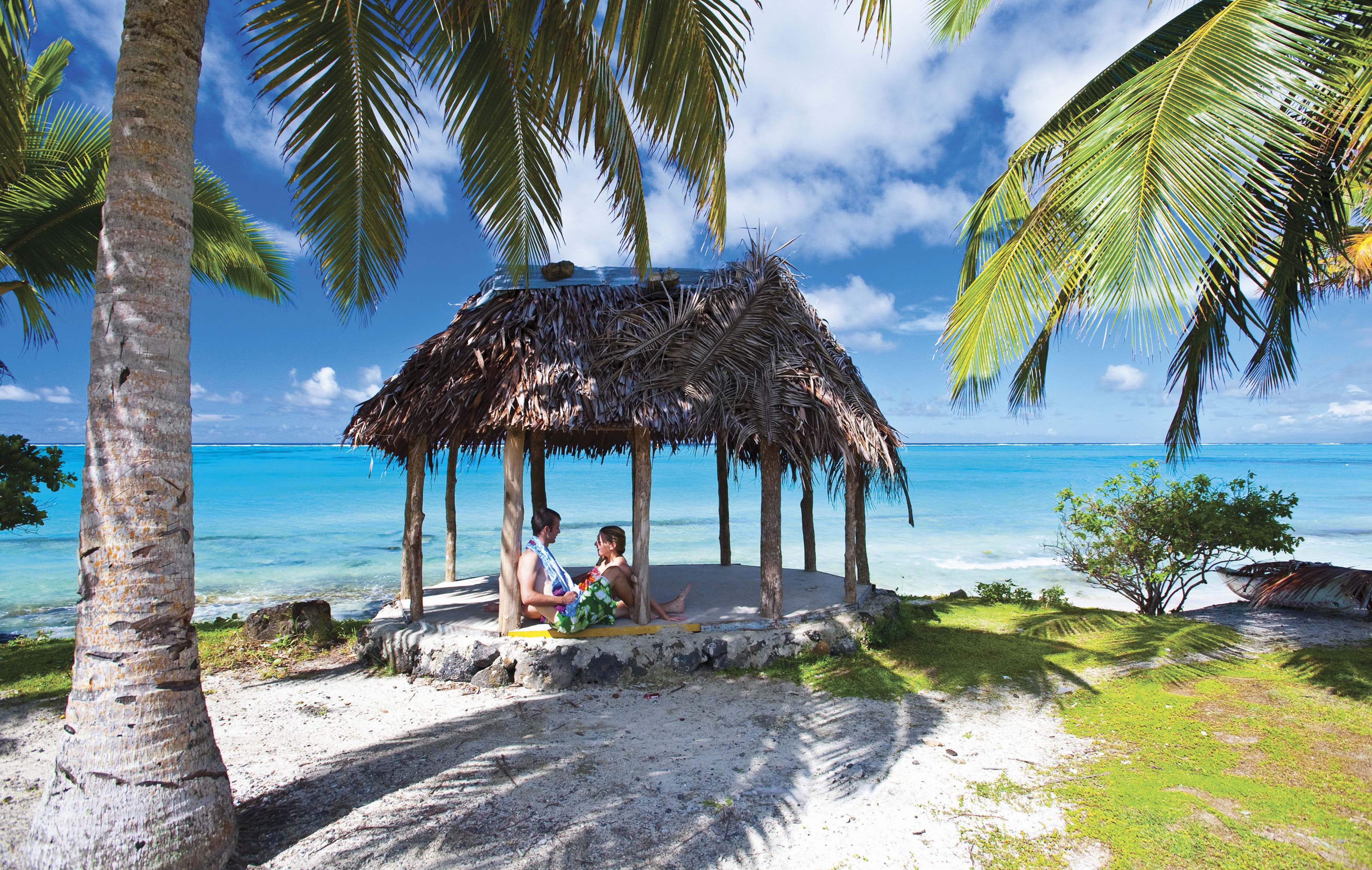 Många turister kommer till Samoa för den natursköna miljön.