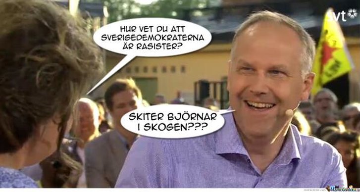 Liberalerna, Photoshop, Jonas Sjöstedt, Björn, Sverigedemokraterna, Skogen