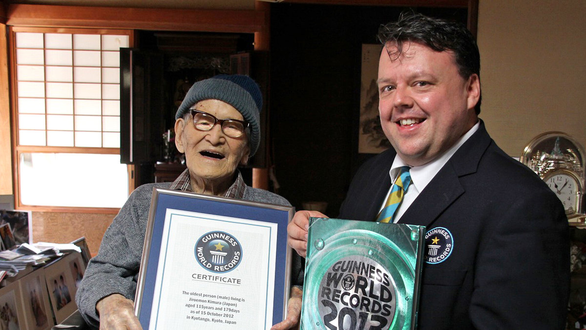 Japanen Jiroemon Kimura har nyligen utnämnts till äldsta personen i världen.