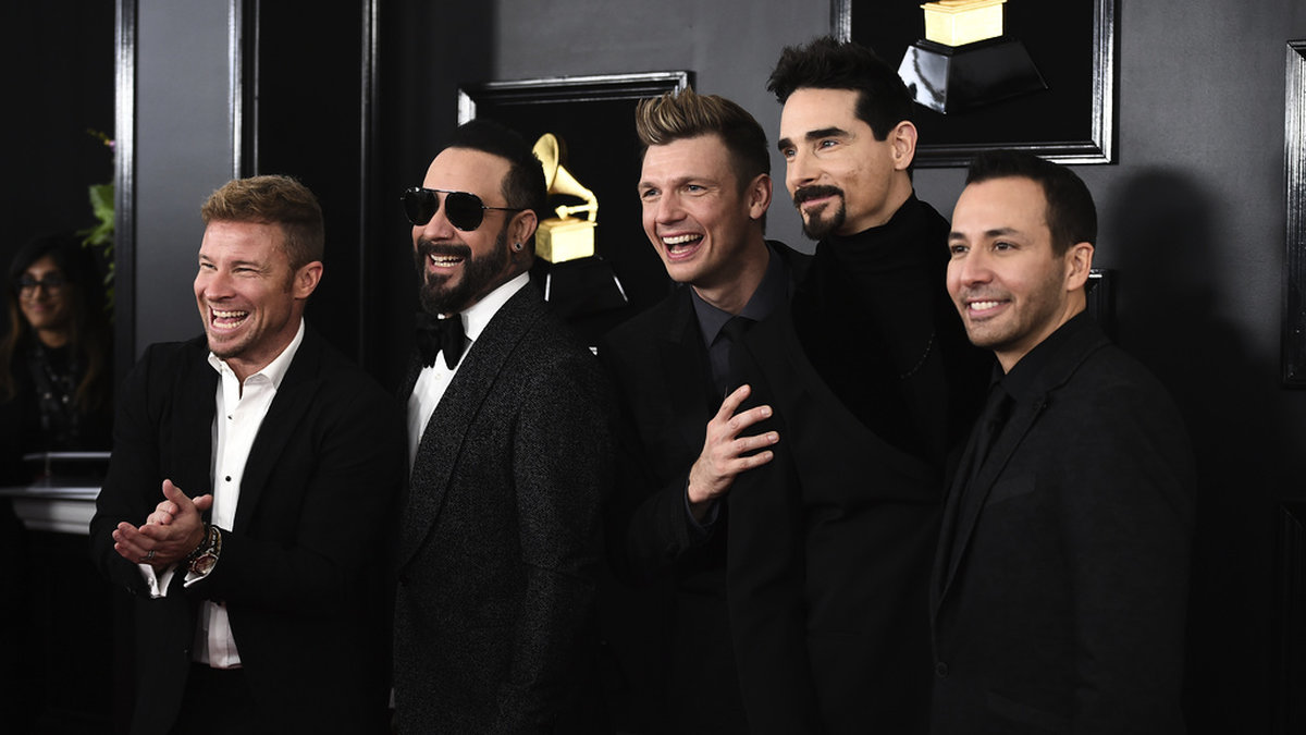 Backstreet Boys har länge drömt om att göra en julskiva – och nu blir det äntligen av. Arkivbild.