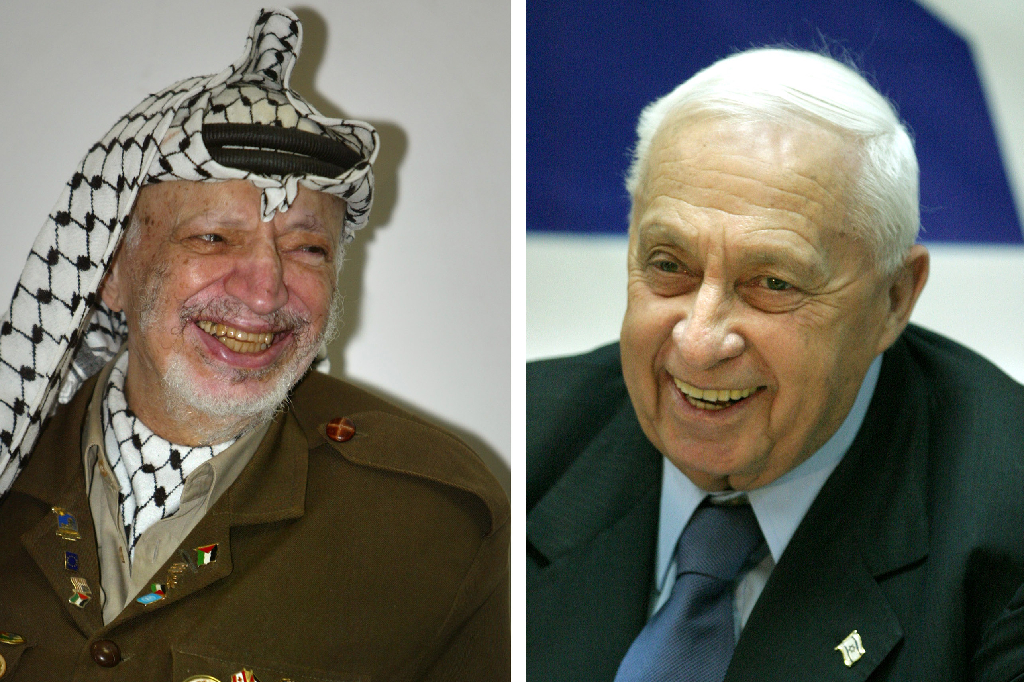 Nej, Yassir Arafat och Ariel Sharon är inte längre de som ska föra samtal om Israel-Palestina.
