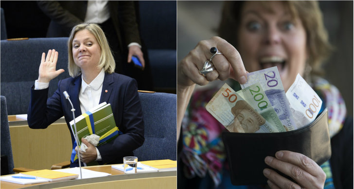BNP, Ekonomi, Magdalena Andersson, prognos