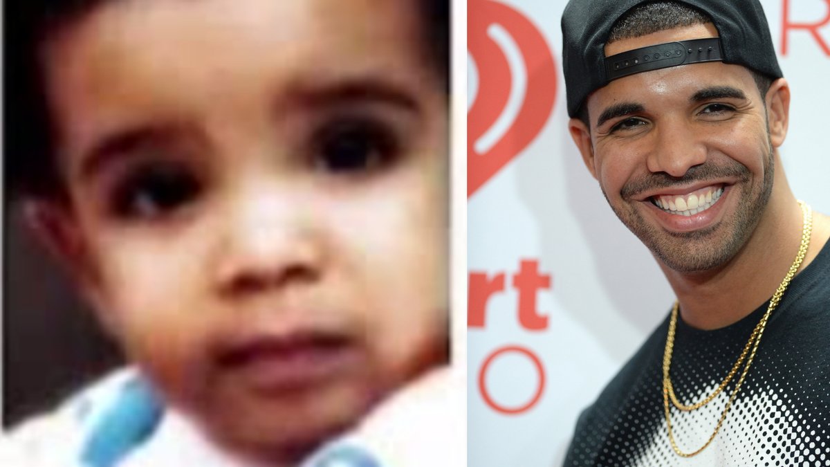 Drake är inte bara lik Blue Ivy, han liknar sig själv som bebis också