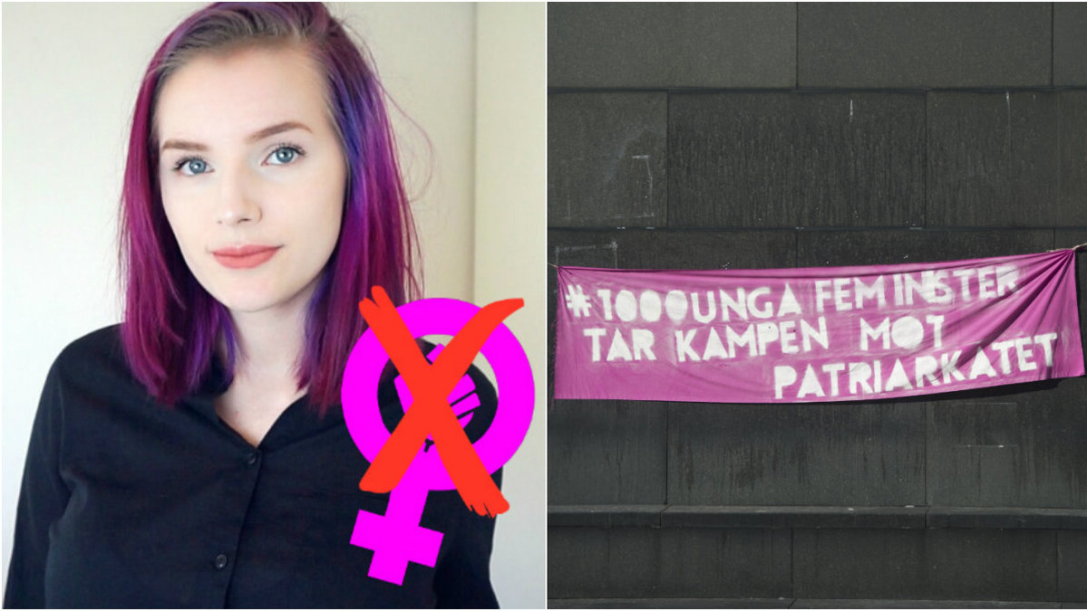 Emelie Karlsson anser att dagens feminism har gått för långt och mest handlar om manshat.