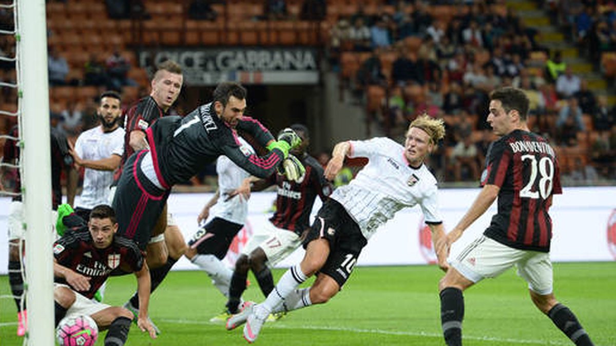 Palermo-proffset har haft en bra säsong i Italien med bland annat två mål mot Milan på meritlistan. 