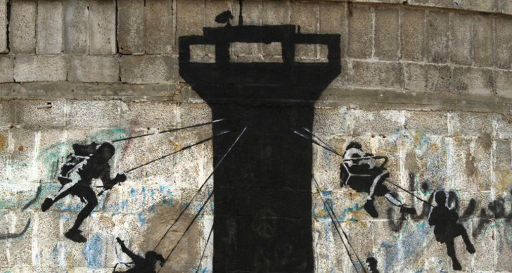 Banksy, Bild, Gaza