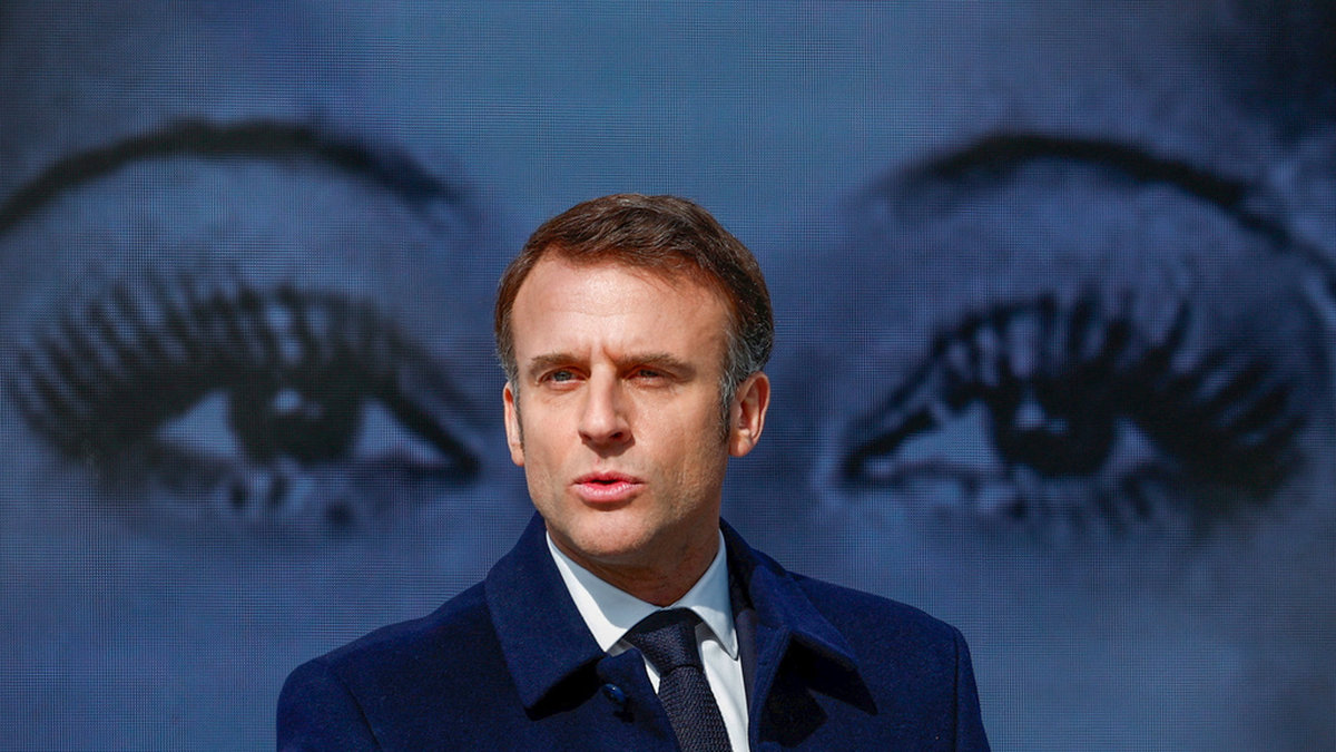 Frankrikes president Emmanuel Macron vill göra aborträtten garanterad i hela EU. Arkivbild.