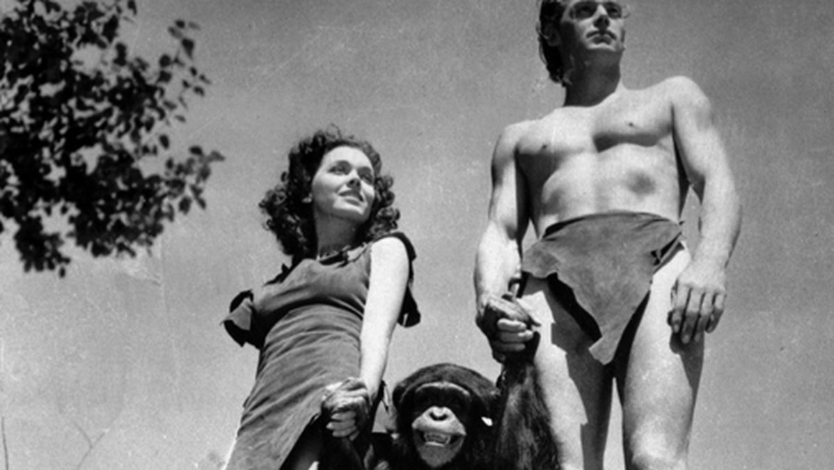 Så här såg det ut när Johnny Weissmuller var Tarzan i filmen Tarzan the Ape Man år 1932. AP Photo/File/Scanpix