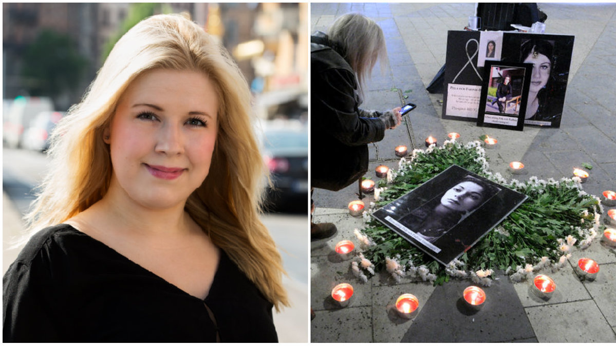 Andréa Ström skriver om hedersrelaterat våld