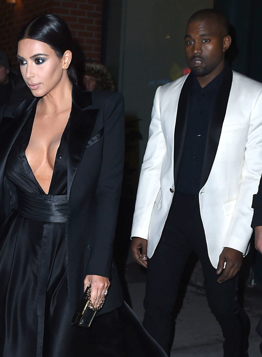 Kim och Kanye har ätit middag i New York tillsammans. Kim och Kanye har ätit middag i New York tillsammans.
