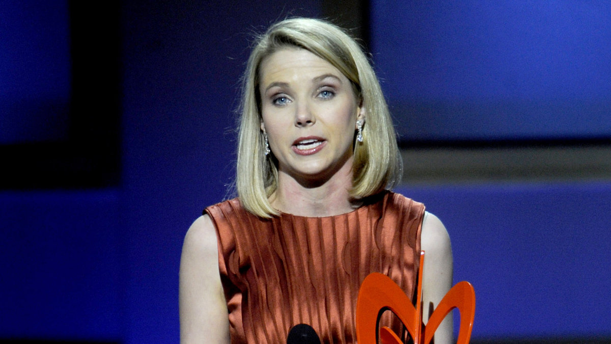 Yahoo-chefen Marissa Meyer har fått kritik efter att företaget köpte Tumblr.
