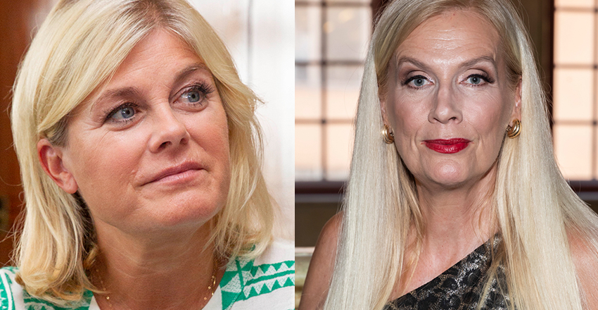 Pernilla Wahlgrens känga till Gunilla Persson: "Spyr"