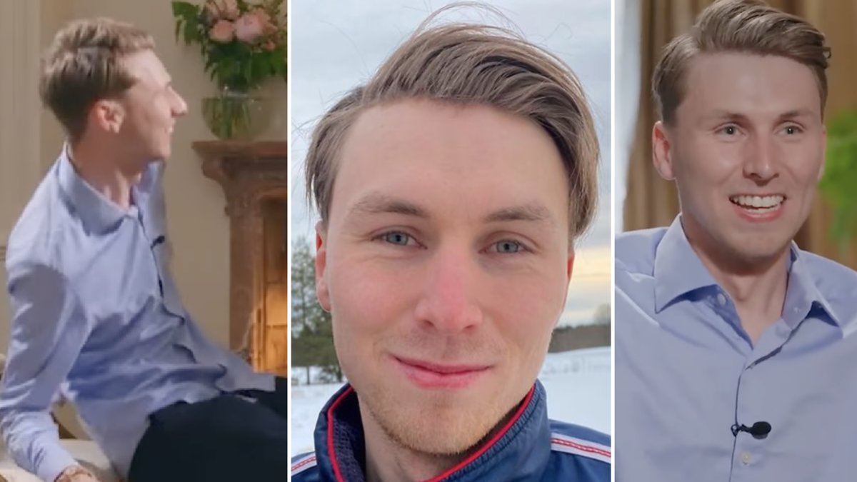 Henrik Johansson, 27, råkar ut för något riktigt pinsamt i Bonde söker fru 2022