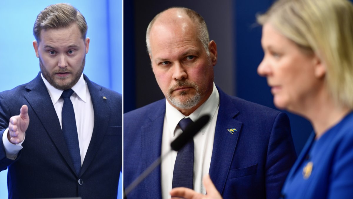 Sverigedemokraterna har väckt misstroende mot Morgan Johansson (S)