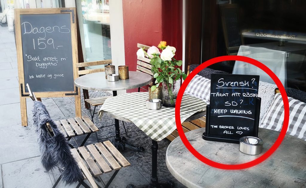 Här är norska restaurangen – som portar sverigedemokrater