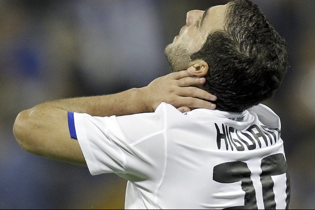 Gonzalo Higuain missar El Clásico.