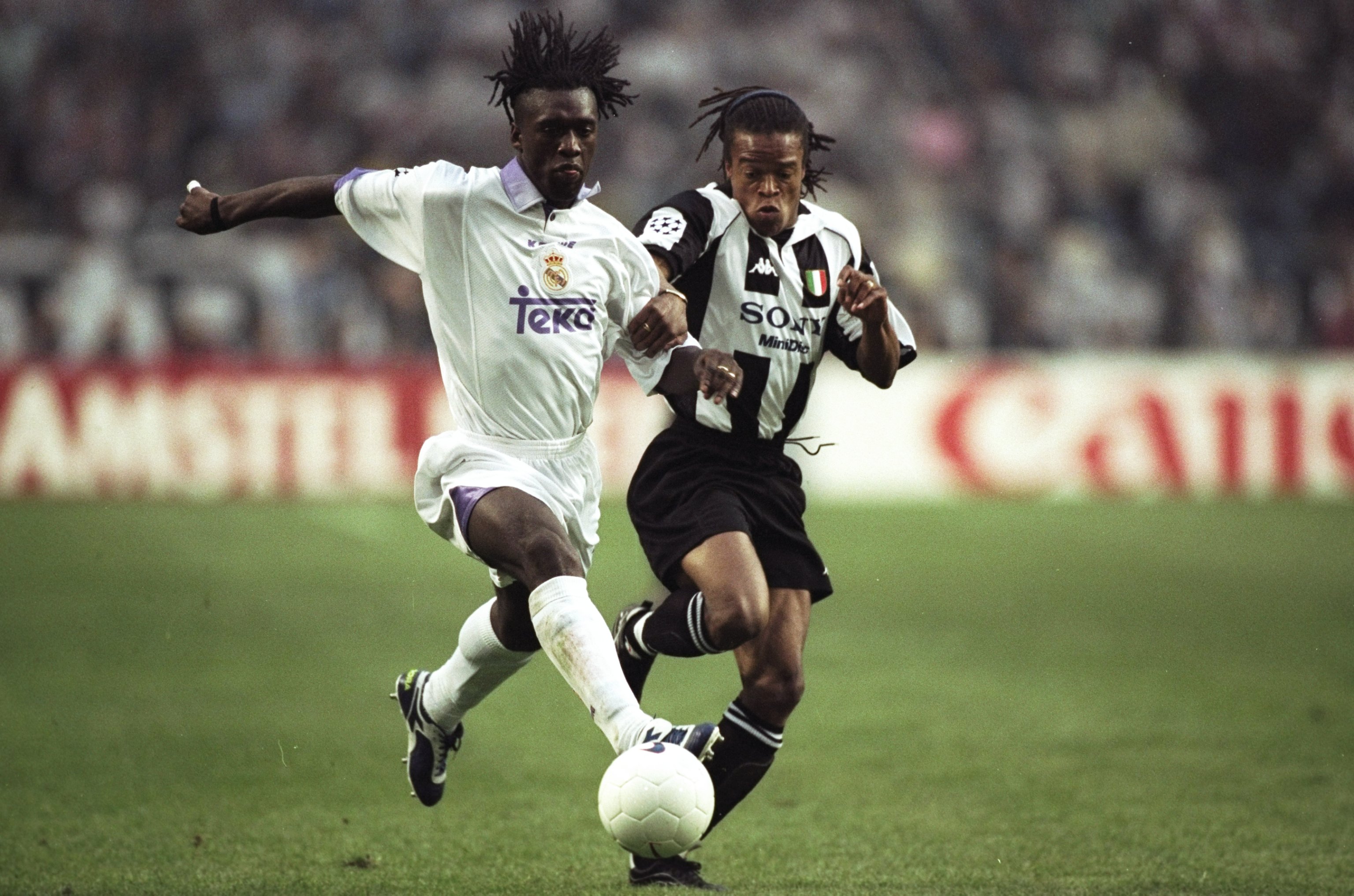Clarence Seedorf fick spela när Real Madrid slog Juventus i CL-finalen 1998. Clarence Seedorf fick spela när Real Madrid slog Juventus i CL-finalen 1998.