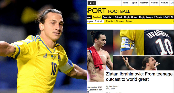 Zlatan Ibrahimovic, Kazakstan, England, bbc