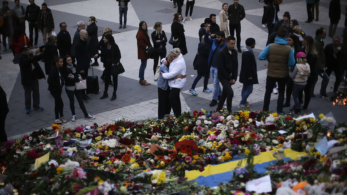 Stockholm skakades av terror i april. 