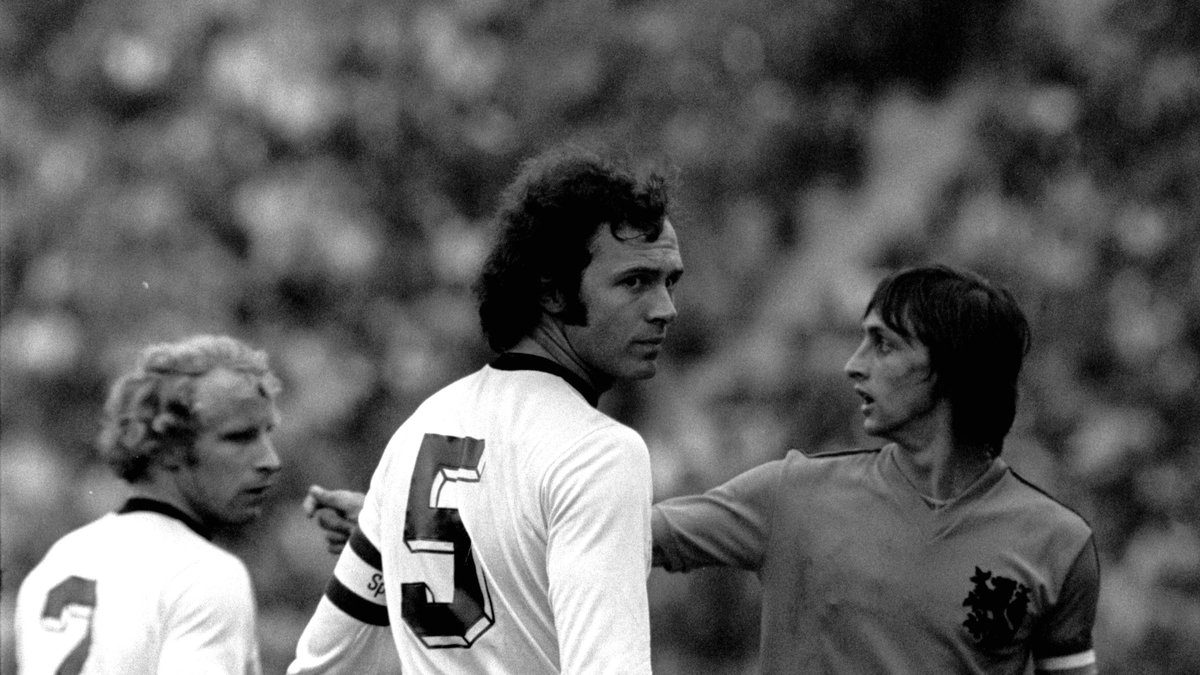 Mittback: Franz Beckenbauer, Västtyskland. Var aktiv mellan 1964 till 1983. Der Kaiser vann VM-guld, EM-guld och Europacupen. 