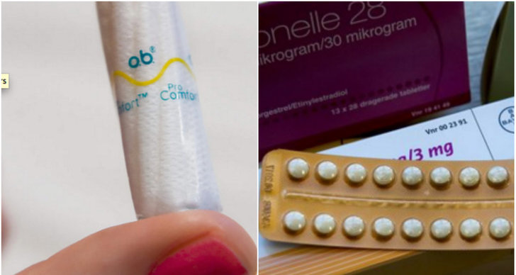 P-piller, Kvinnor, menstruation