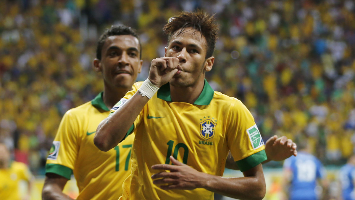 I kväll möter Brasilien, med Neymar i spetsen...