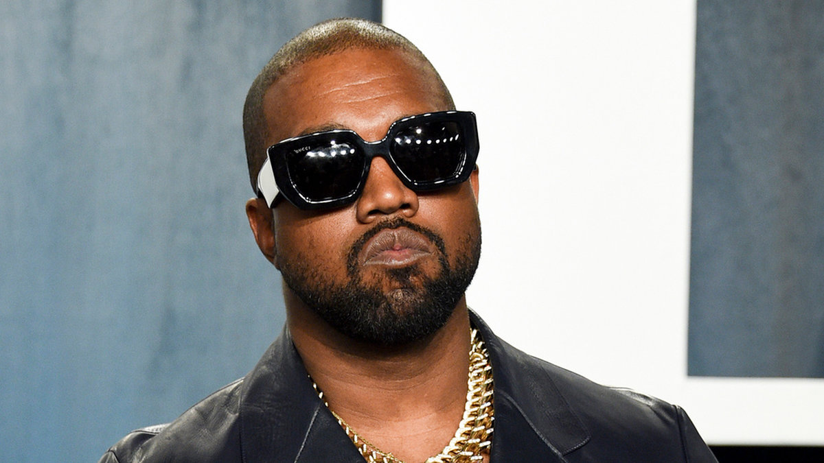 Kanye West – som numera kallar sig Ye – är återigen i blåsväder. Arkivbild.