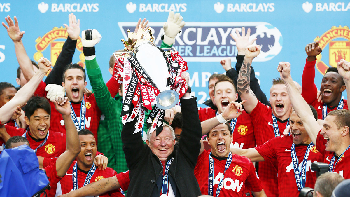 Ferguson fick avsluta sin tränarkarriär med att vinna Premier League förra säsongen.