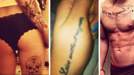 Har du koll på bloggarnas tatueringar? Vet du vilken tatuering som tillhör vem? Klicka vidare för att se svaret. Har du koll på bloggarnas tatueringar? Vet du vilken tatuering som tillhör vem? Klicka vidare för att se svaret.