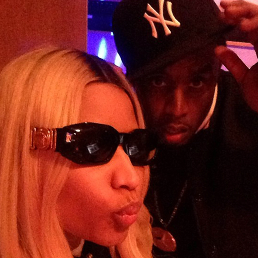 Nicki Minaj och Diddy. Nicki Minaj och Diddy.