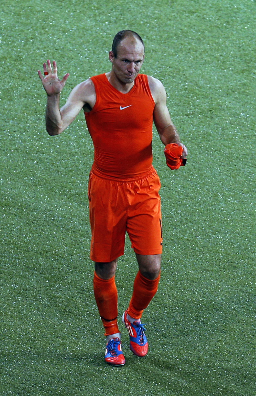 Arjen Robben uppges ha ropat "håll käften" åt tränaren Bert van Marwijk.