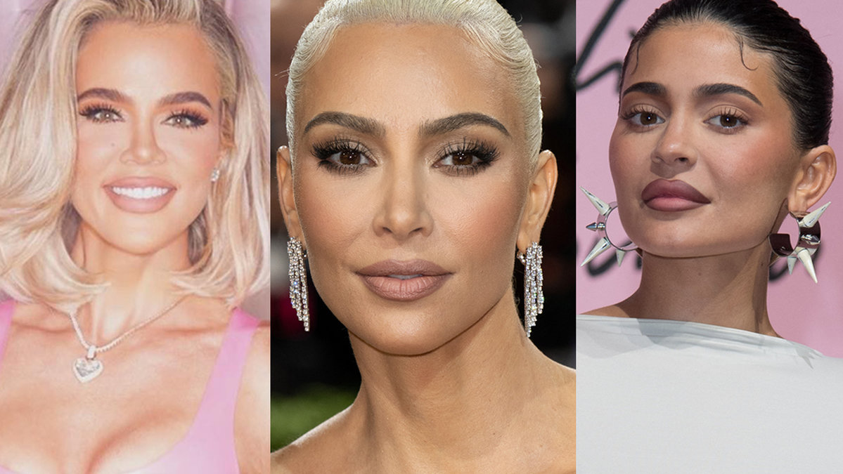 Khloe Kardashian, Kim Kardashian och Kylie Jenner