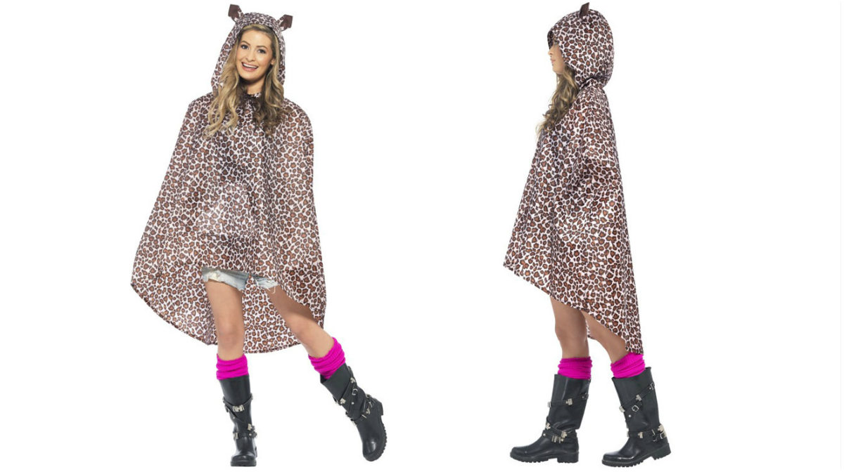 Regnponcho i leopard Regnponcho i leopard