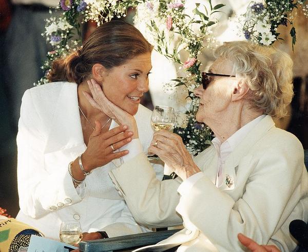 Kronprinsessan Victoria och Astrid Lindgren Kronprinsessan Victoria och Astrid Lindgren