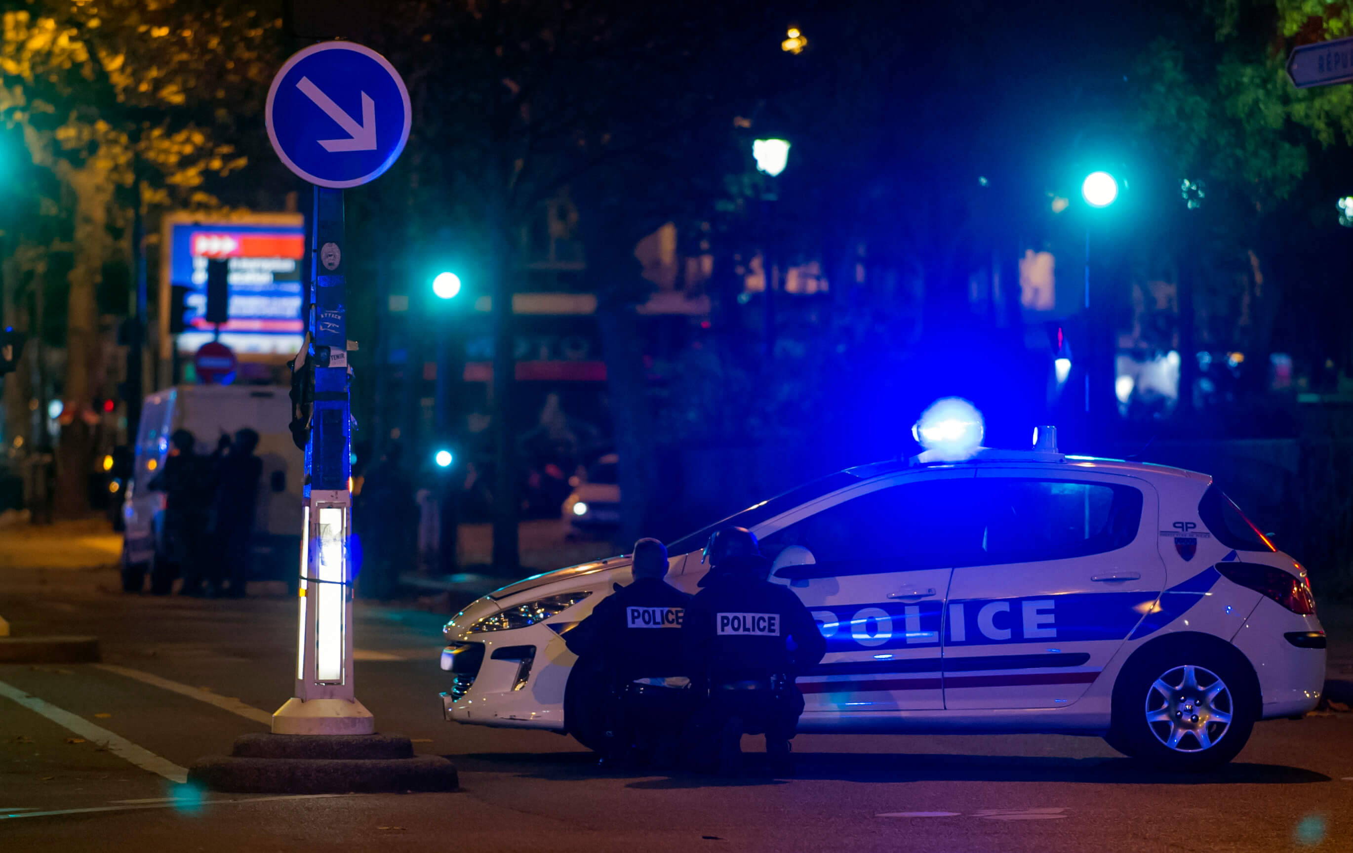 Bilder från attackerna i Paris Bilder från attackerna i Paris
