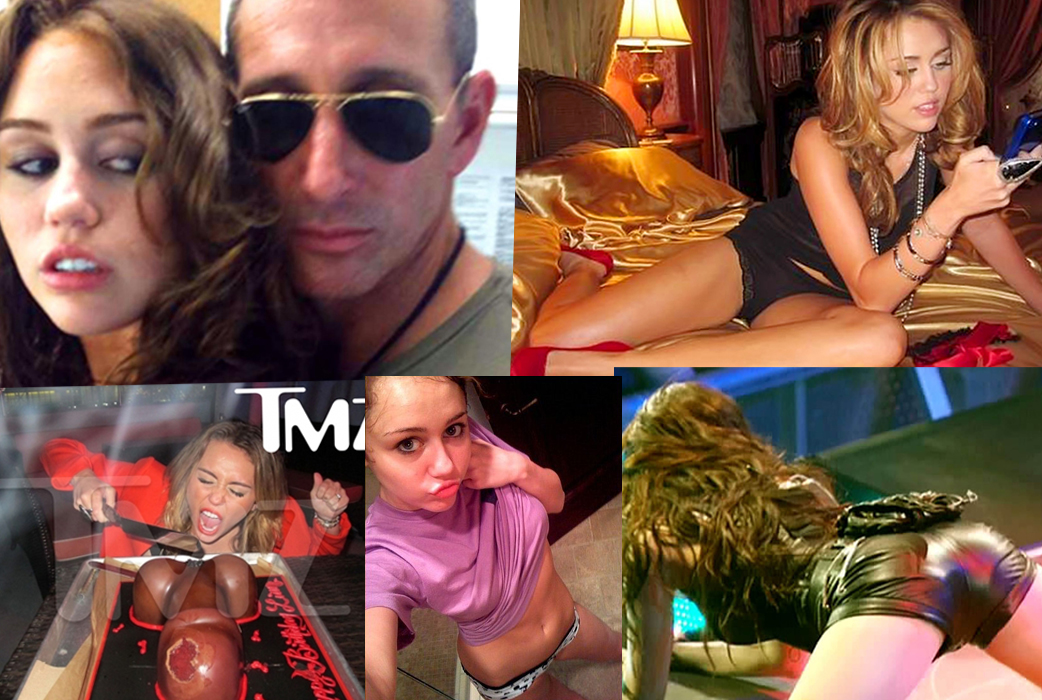 Miley Cyrus vet hur man tar för sig av livets goda. Miley Cyrus vet hur man tar för sig av livets goda.