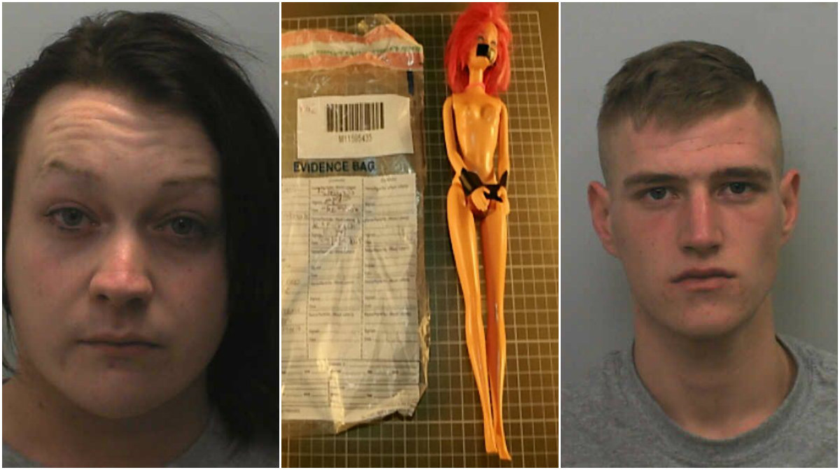 Paret övade tortyren på en Barbiedocka innan de mördade sin rumskompis.