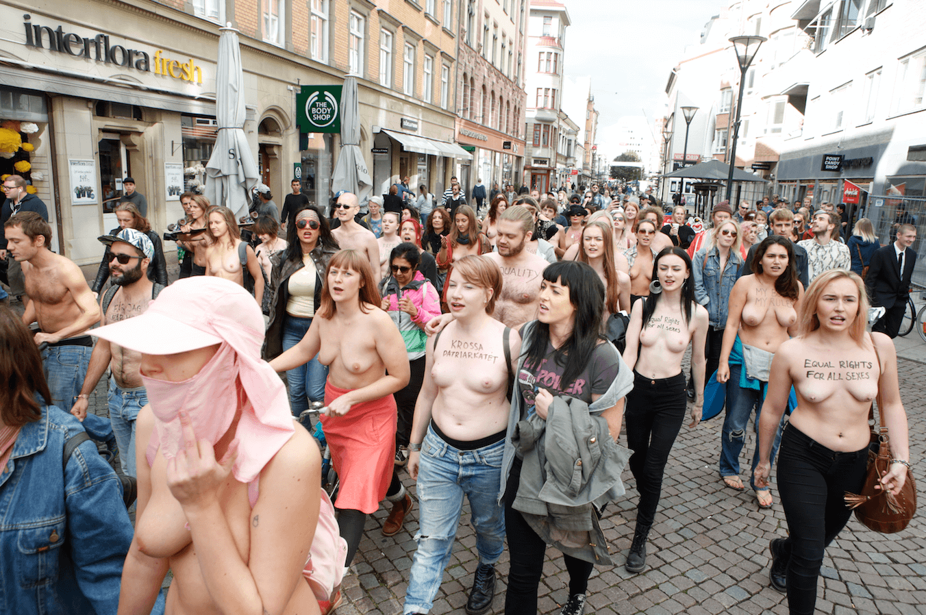 Arrangörerna till demonstrationen i Malmö såg den som sitt segertåg. 