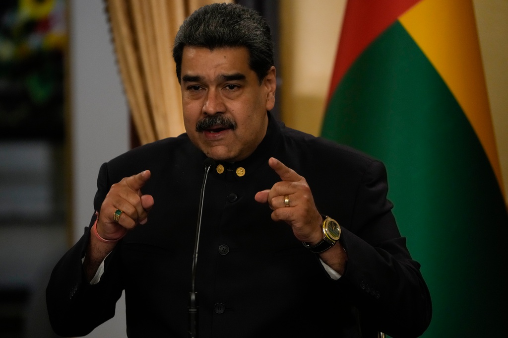 Nicolás Maduro. Bild från i början av november.