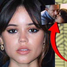 Jenna Ortega och Martin Freeman