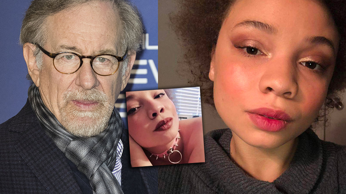 Steven Spielberg och dottern Mikaela
